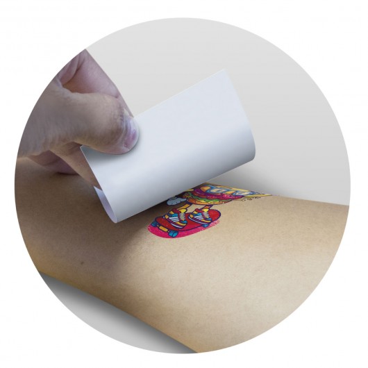 Foil 51mm x 51mm Tattoos Application